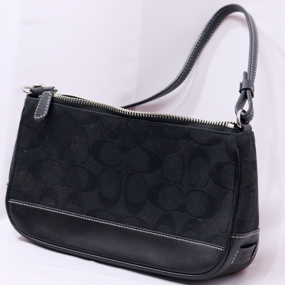 Original Coach Black Mini Bag - Picture 1 of 8